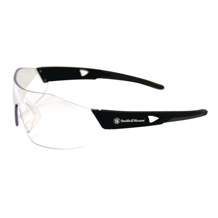 44 Magnum Safety Glasses, Frameless, Clear Single Lens, 12/Box