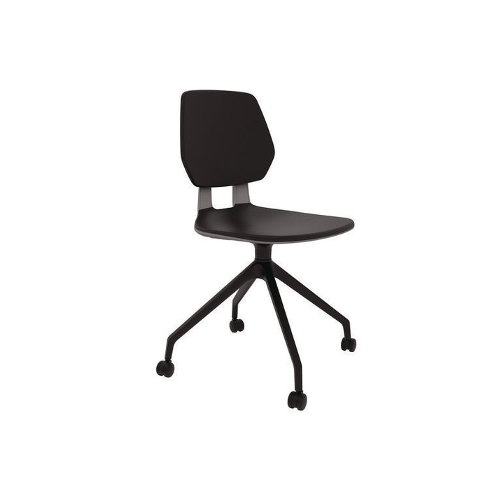 Commute Chair T-Bar Arm Set, Black, 2/Set