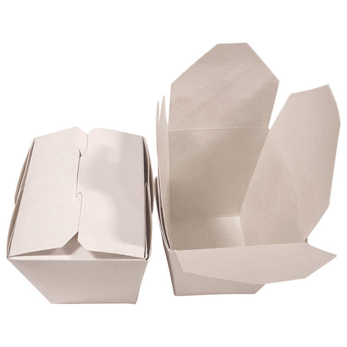 Food Pail, 16 oz, 3.63 x 3 x 3.5, White, Paper, 400/Carton