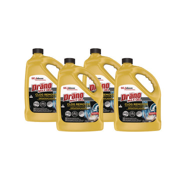 Max Gel Clog Remover, 128 oz Bottle, 4/Carton