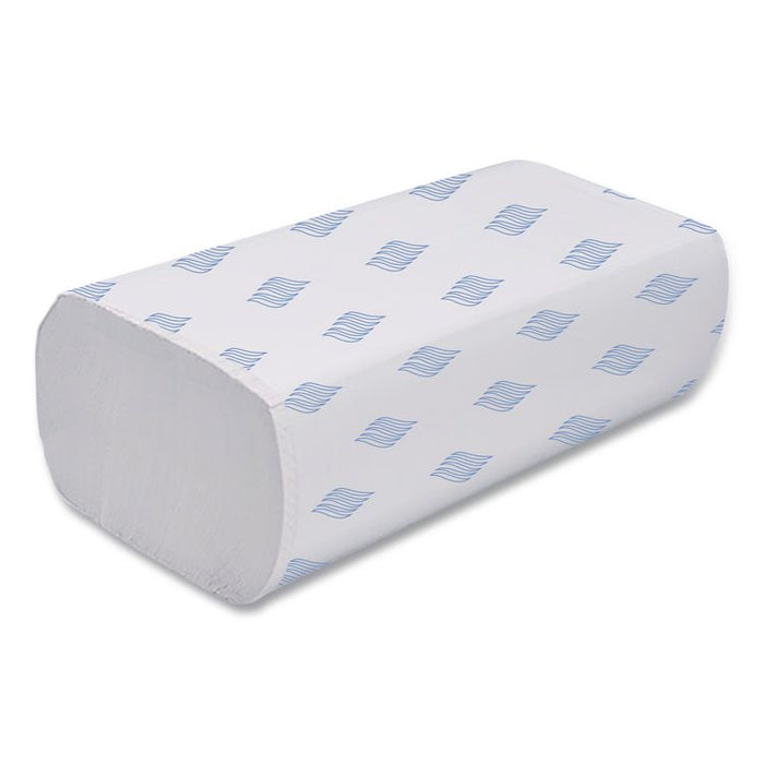Multifold Towels, 1-Ply, 9.25 x 9.05, White, 250/Pack, 16 Packs/Carton