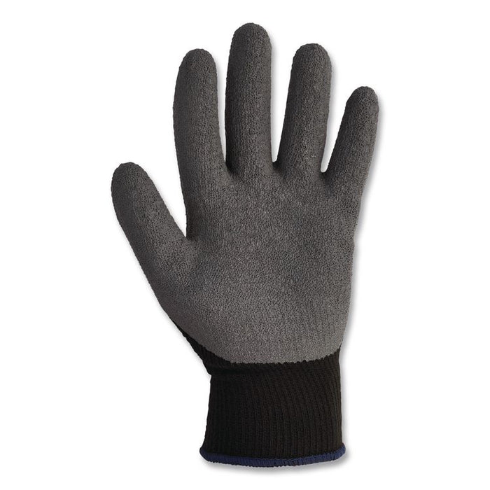 G40 Latex Coated Gloves, EN388: 2142, 10.63" Long, XX-Large, Gray/Black, 12 Pairs