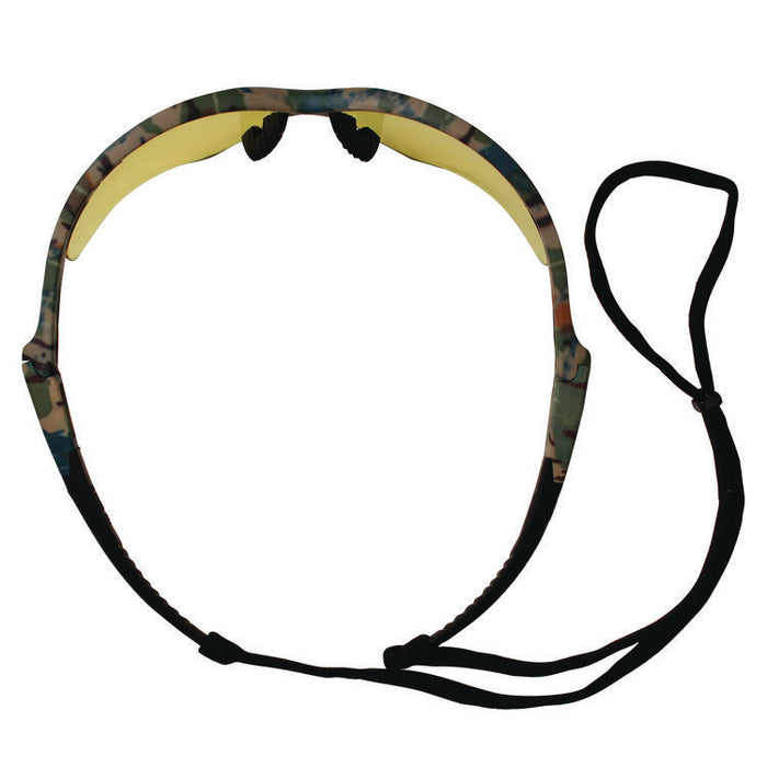 Nemesis Safety Glasses, Camouflage Half Frame, Yellow Dual Lens, 12/Carton