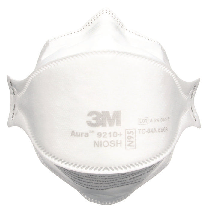 Aura Particulate Respirator 9205+, Standard Size, 12/Carton