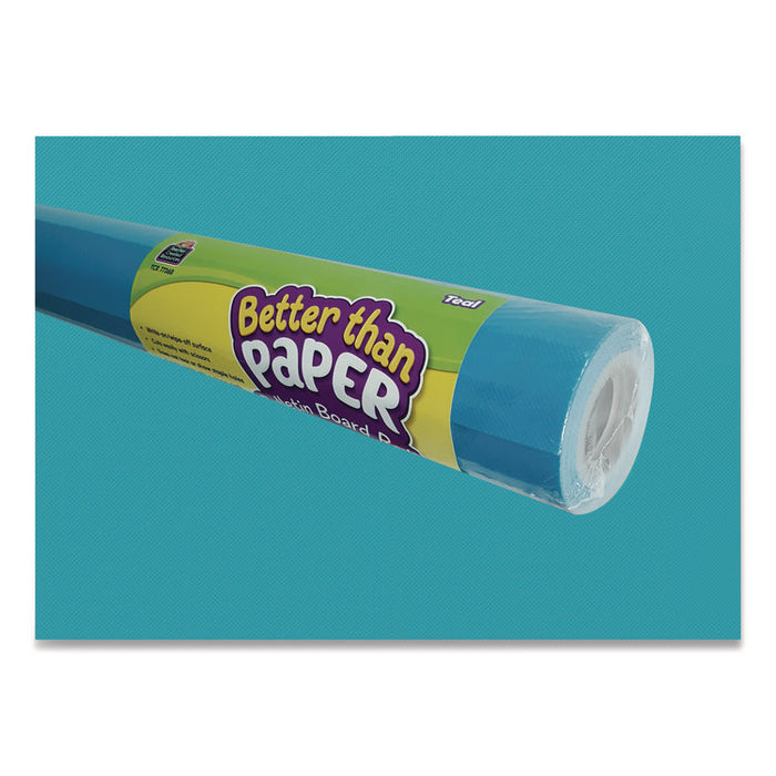Better Than Paper Bulletin Board Roll, 4 ft x 12 ft, Teal