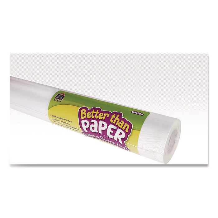 Better Than Paper Bulletin Board Roll, 4 ft x 12 ft, White