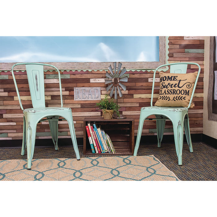 Better Than Paper Bulletin Board Roll, 4 ft x 12 ft, Reclaimed Wood