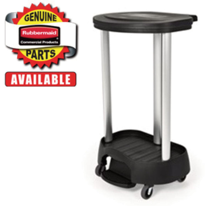 Linen Hamper Step-On Pedal, 9 x 18 x 5, Gray