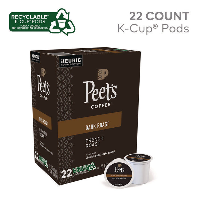 French Roast Coffee K-Cups, 22/Box
