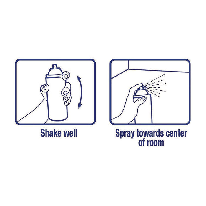 Handheld Air Deodorizer, Summer Breeze, 10 oz Aerosol Spray, 12/Carton