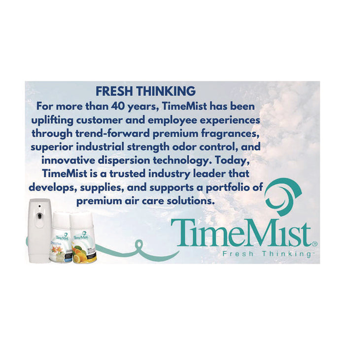 Classic Metered Aerosol Fragrance Dispenser, 3.75 x 3.25 x 9.5, White
