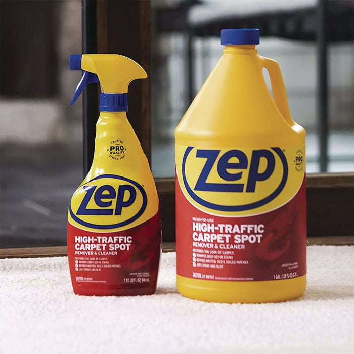 High Traffic Carpet Cleaner, 128 oz Bottle