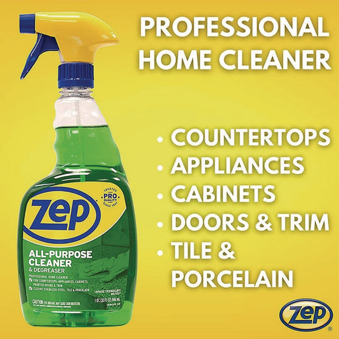 All-Purpose Cleaner and Degreaser, 32 oz Spray Bottle, 12/Carton