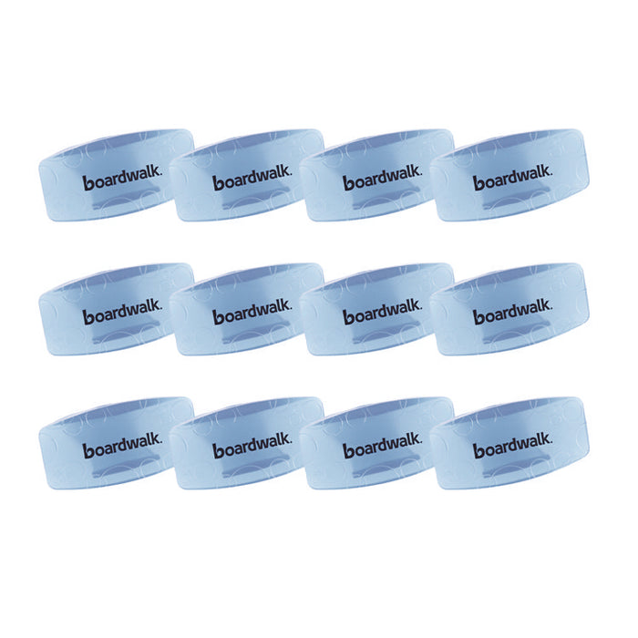 Toilet Bowl Clip, Cotton Blossom Scent, Blue, 12/Box