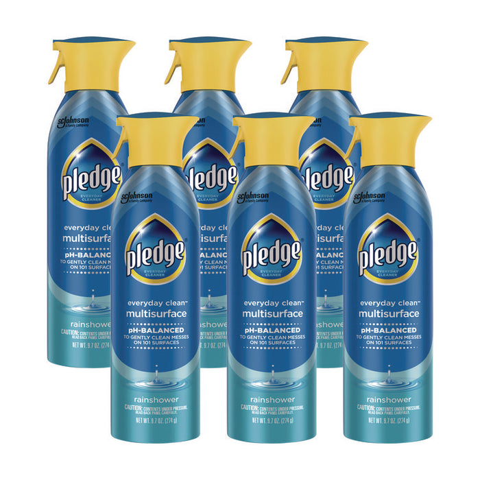 Multi-Surface Everyday, Rainshower Scent, 9.7 oz Aerosol Spray, 6/Carton
