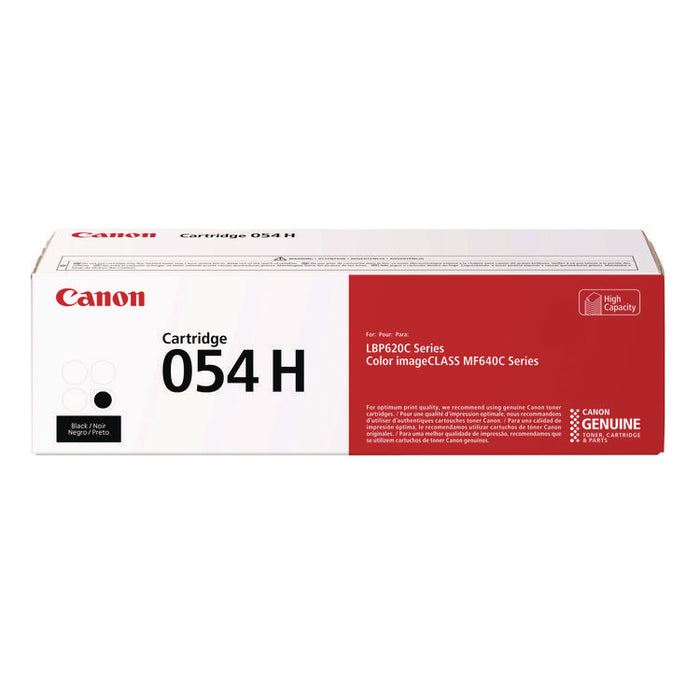 3028C001 (054H) High-Yield Toner, 3,100 Page-Yield, Black