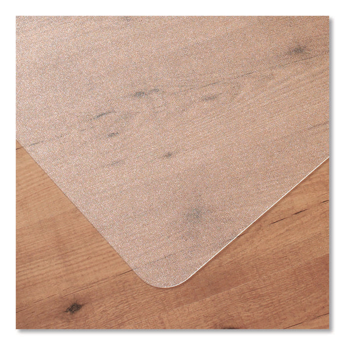 Ecotex Marlon BioPlus Rectangular Polycarbonate Chair Mat for Hard Floors, Rectangular, 46" x 60", Clear