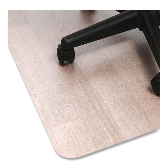 Ecotex Marlon BioPlus Rectangular Polycarbonate Chair Mat for Hard Floors, Rectangular, 46" x 60", Clear