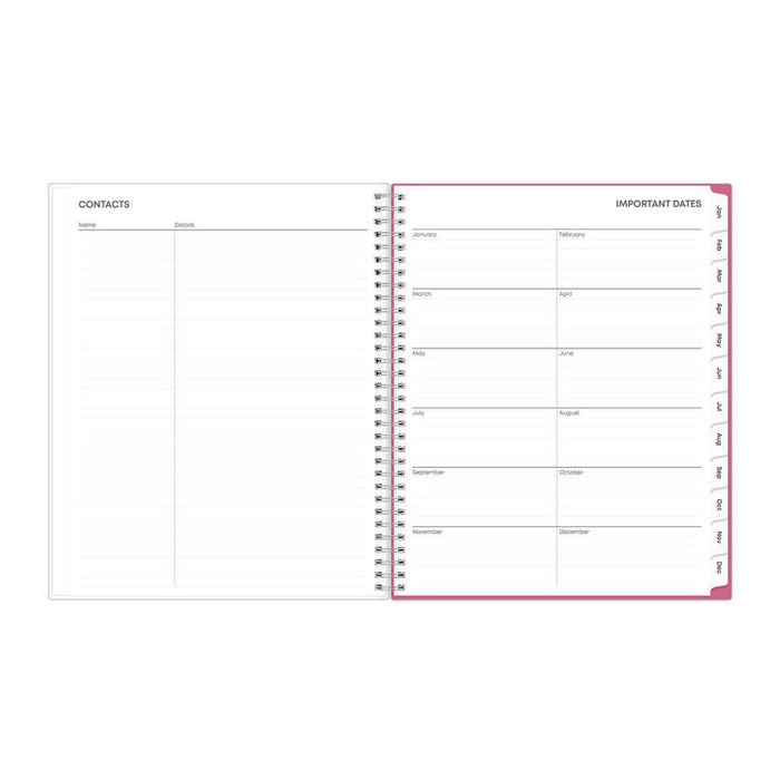 Breast Cancer Awareness Create-Your-Own Cover Weekly/Monthly Planner, Orchids Artwork, 11 x 8.5, 12-Month (Jan to Dec): 2026