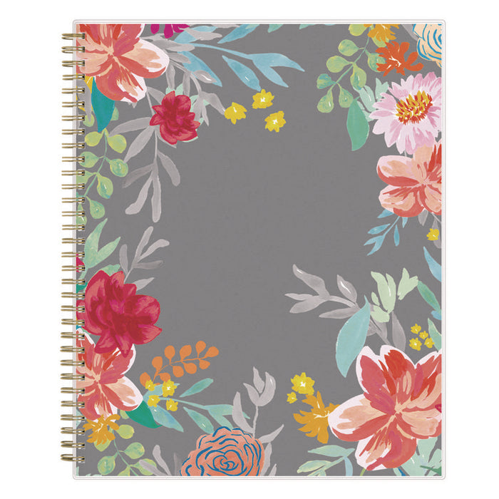 Sophie Frosted Weekly/Monthly Planner, Floral Artwork, 11 x 8.5, Multicolor Cover, 12-Month (Jan to Dec): 2026