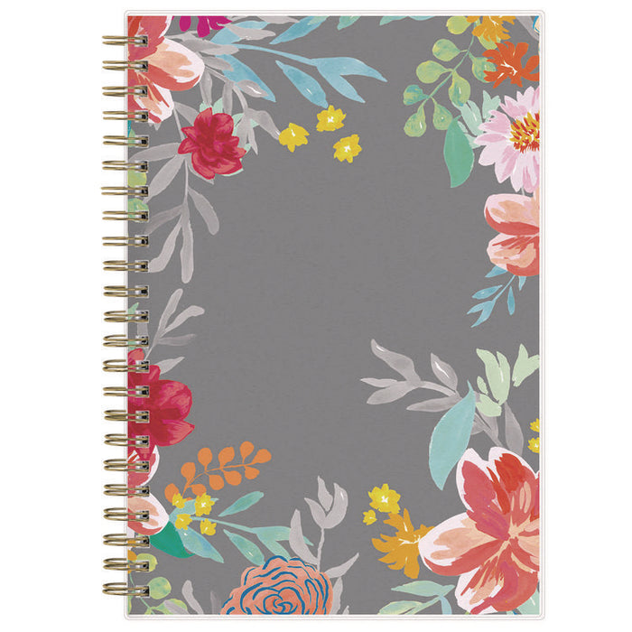 Sophie Frosted Weekly/Monthly Planner, Floral Artwork, 8 x 5, Multicolor Cover, 12-Month (Jan to Dec): 2026