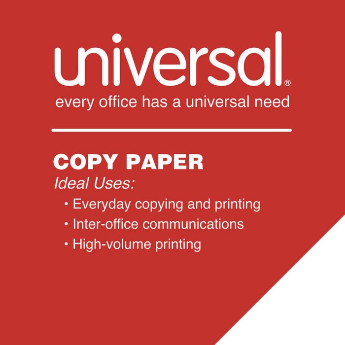 Copy Paper Convenience Carton, 92 Bright, 20 lb Bond Weight, 8.5 x 11, White, 500 Sheets/Ream, 5 Reams/Carton