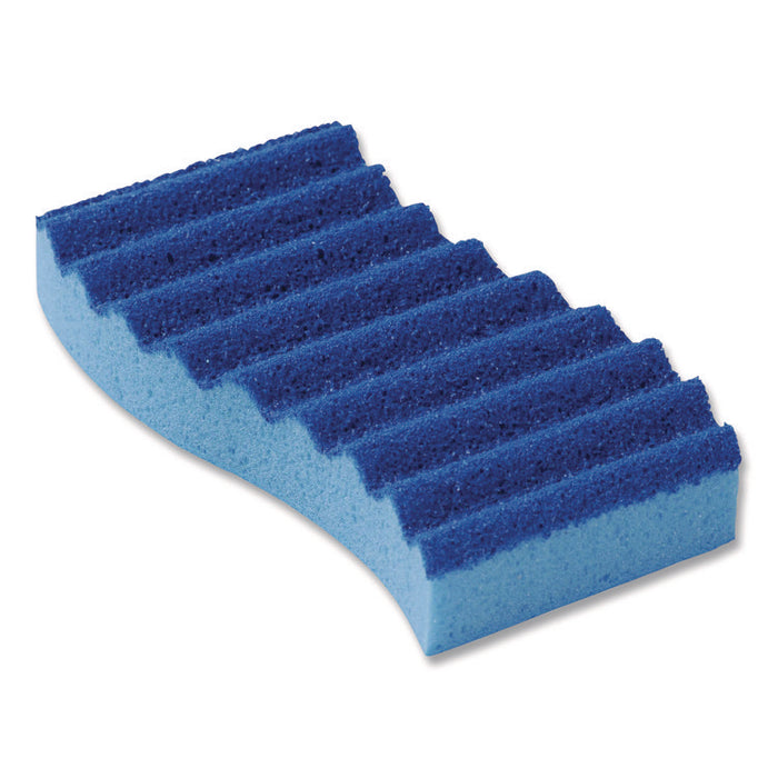 Scrubex Scrub Sponge, 5.63" x 3.38", 0.88" Thick, Blue, 40/Carton