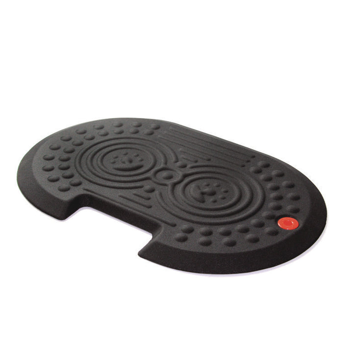 AFS-TEX 2000X Anti-Fatigue Mat, Oval, Black Anti-Slip Surface, 16" x 24"
