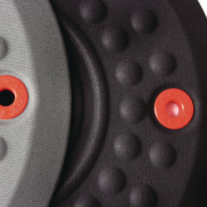 AFS-TEX 2000X Anti-Fatigue Mat, Oval, Black Anti-Slip Surface, 16" x 24"
