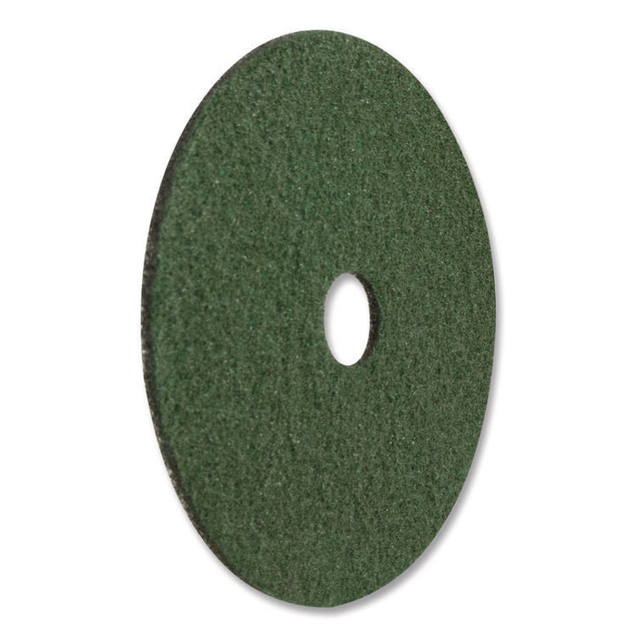 Black Diamond 3000 Grit Diamond Pad, 17" Diameter, Black and Green, 2/Carton