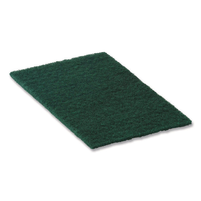 90-96 Medium Duty Hand Cleaning Pad, 6" x 9", Green, 20/Pack, 3 Packs/Carton