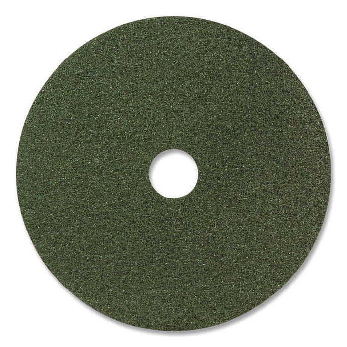 Black Diamond 3000 Grit Diamond Pad, 28" Diameter, Black and Green, 2/Carton