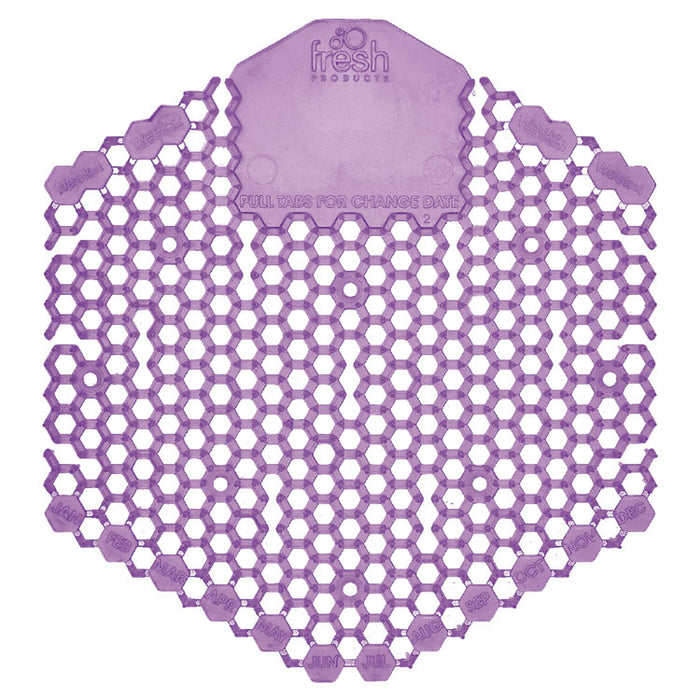 Wave 3D Urinal Deodorizer, Fabulous Scent, Purple, 58 g, 10/Box, 6 Boxes/Carton
