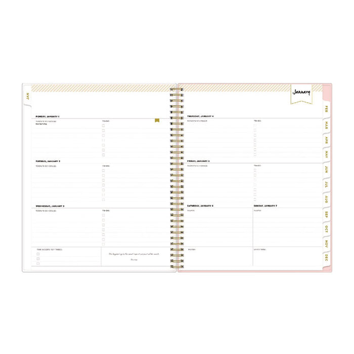 Day Designer Coming Up Roses Create-Your-Own Cover Weekly/Monthly Planner, Roses Artwork, 11 x 8.5, 12-Month (Jan-Dec): 2026