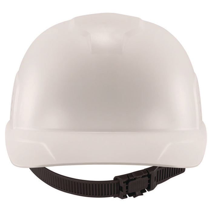 Skullerz 8951 Vented Hard Shell Bump Cap, Short Front Brim, One Size Fits Most (6.13 to 8), White