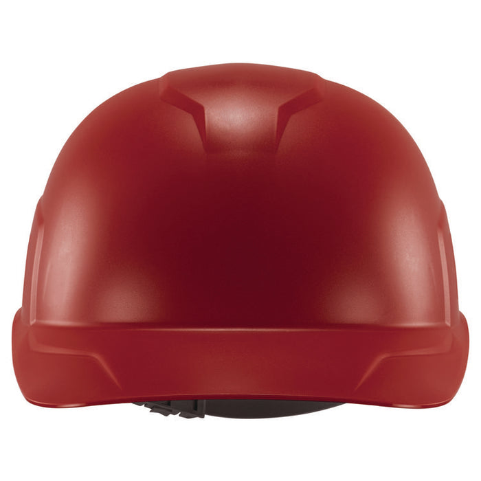 Skullerz 8952 Hard Shell Bump Cap, Short Front Brim, One Size Fits Most (6.13 to 8), Red