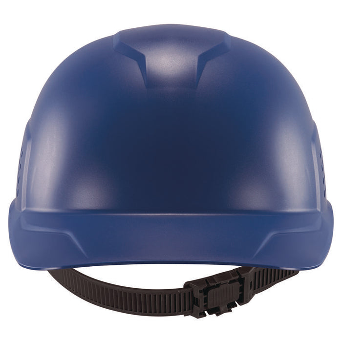 Skullerz 8951 Vented Hard Shell Bump Cap, Short Front Brim, One Size Fits Most (6.13 to 8), Blue