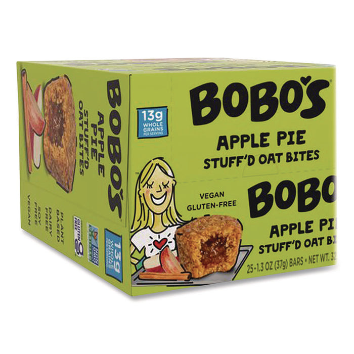 Stuff'd Oatmeal Bites, Apple Pie, 1.3 oz Individually Wrapped, 25/Box