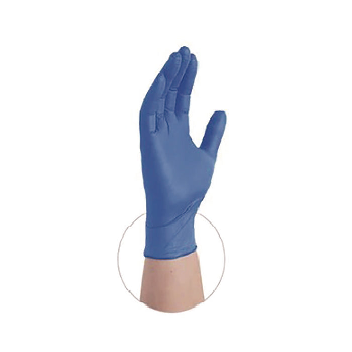Nitrile Exam Gloves, Powder-Free, Small, 9.5" Long, Blue, 100/Box