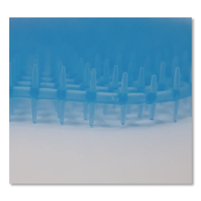 Anti-Splash Urinal Screen, Clean Cotton Scent, Blue, 0.11 oz, 10/Box