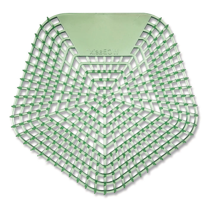 Anti-Splash Urinal Screen, Cucumber Twist Scent, Green, 0.11 oz, 10/Box