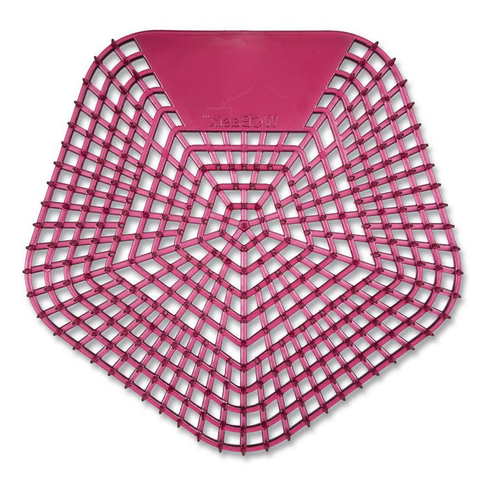 Anti-Splash Urinal Screen, Apple Cinnamon Scent, Red, 0.11 oz, 10/Box