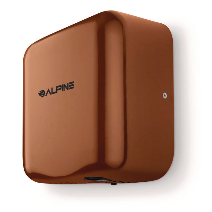 Hemlock Commercial Automatic 120V Hand Dryer, 6.68 x 11.41 x 12.31, Copper