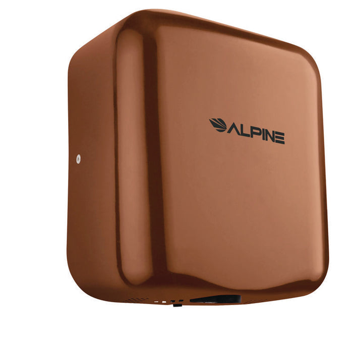 Hemlock Commercial Automatic 120V Hand Dryer, 6.68 x 11.41 x 12.31, Copper
