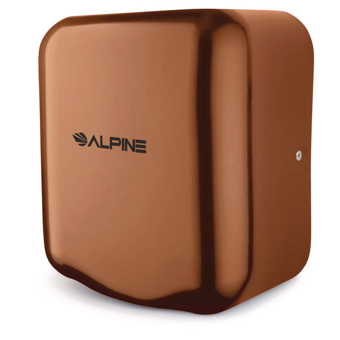 Hemlock Commercial Automatic 120V Hand Dryer, 6.68 x 11.41 x 12.31, Copper