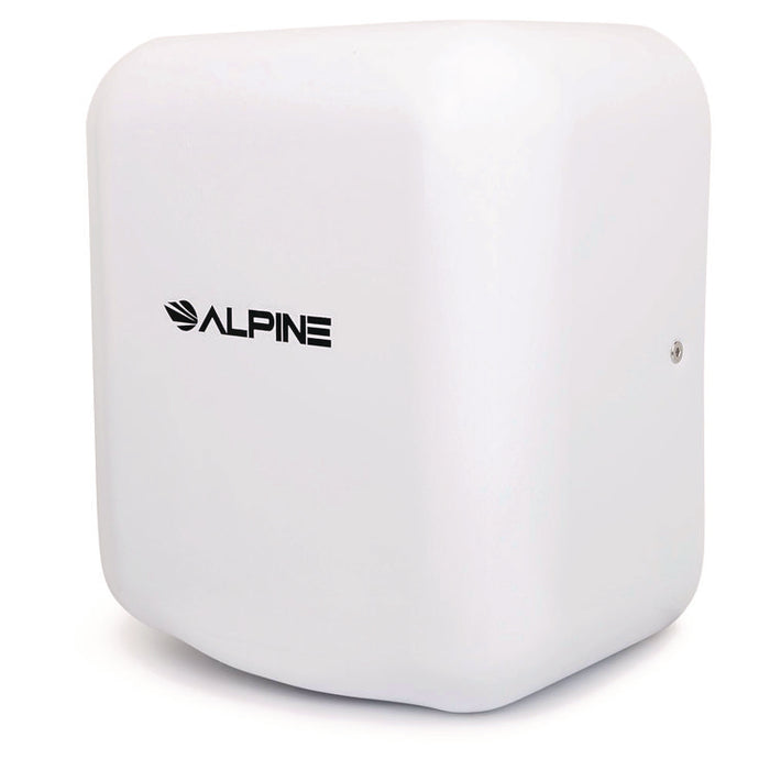 Hemlock Commercial 220V Automatic Hand Dryer, 6.68 x 11.41 x 12.31, White