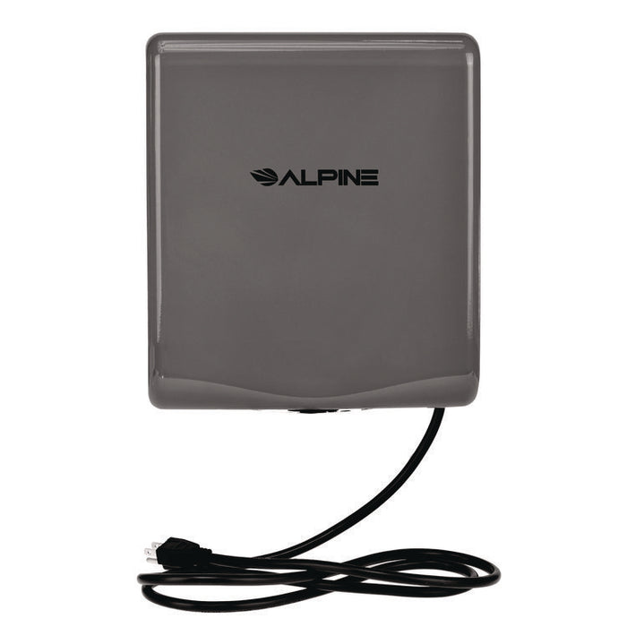 Willow Commercial 120V Automatic Hand Dryer, 3.93 x 11.25 x 12.63, Gray