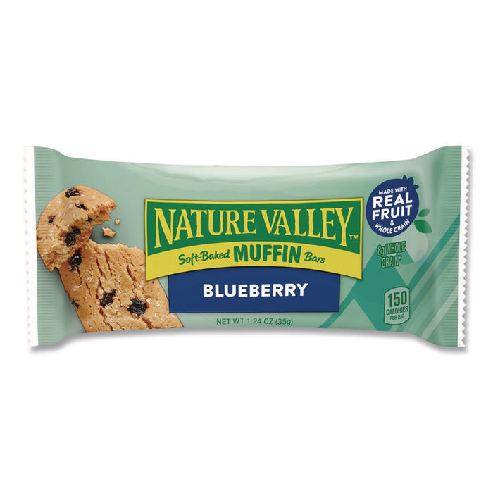 Blueberry Soft-Baked Muffin Bar, 1.24 oz Bar, 12/Box