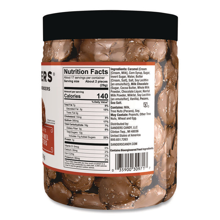 Small Batch Wonders Sea Salt Caramel Pecan Clusters, 16 oz Tub