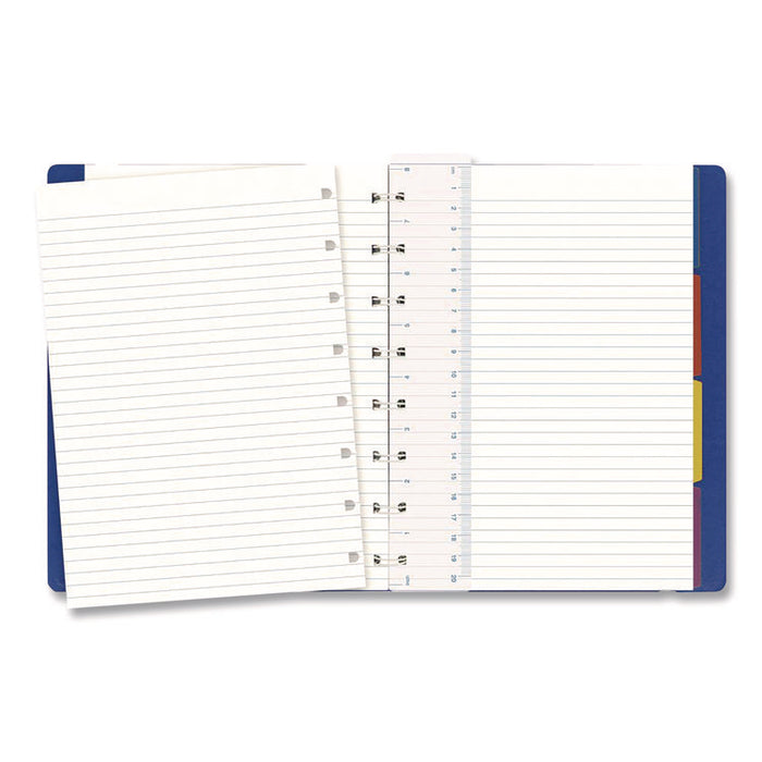 Notebook, 1-Subject, Narrow Rule, Bright Blue Cover, (112) 8.25 x 5.81 Sheets